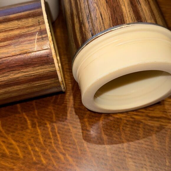 Vintage 50’s 60’s Thermos Set With Original Vinyl Picnic Bag - Picture 16 of 16